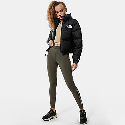 Women S Nuptse Cropped Jacket The North Face