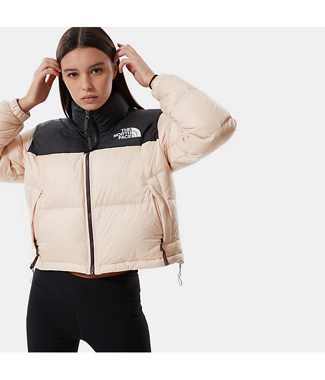 Women S Nuptse Cropped Jacket The North Face