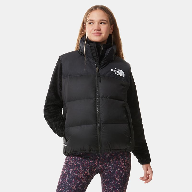The North Face Chaleco De Plumón Nuptse Retro 1996 Para Mujer Recycled Tnf Black 