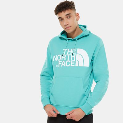 turquoise north face hoodie