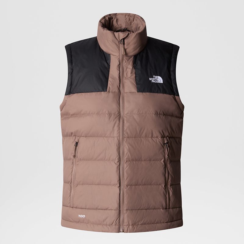 The North Face Women's Massif Down Gilet Deep Taupe-tnf Black
