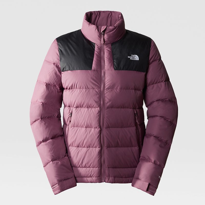 The North Face Women's Massif Down Jacket Pikes Purple-tnf Black