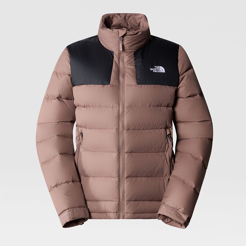 The North Face Women's Massif Down Jacket Deep Taupe-tnf Black