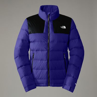 The North Face Women&#39;s Massif Down Jacket Lapis Blue-tnf Black Size M