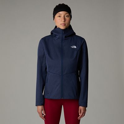 The North Face Women&#39;s Quest Highloft Softshell Jacket Summit Navy Heather-npf Size M