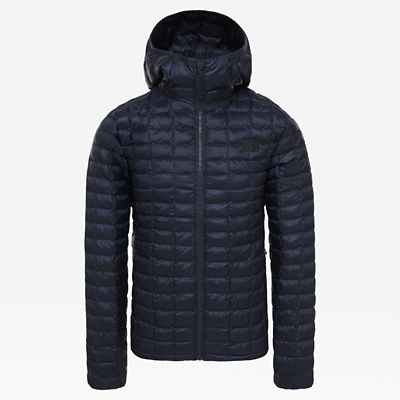 the north face men's thermoball jacket urban navy matte