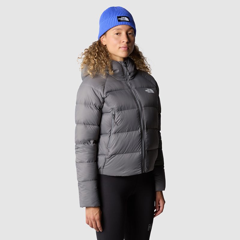 The North Face Women's Hyalite Down Hooded Jacket Smoked Pearl