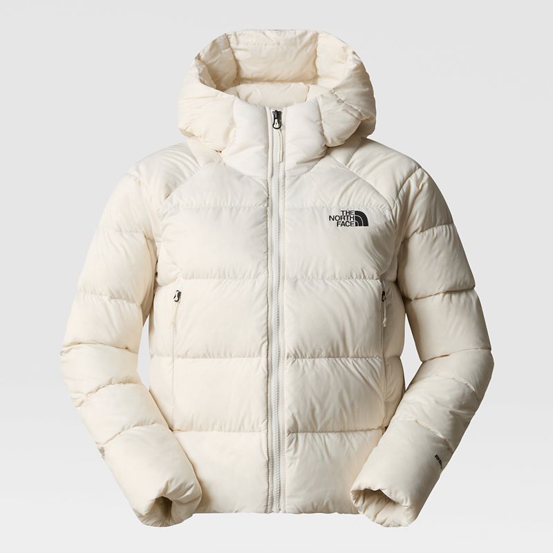 The North Face Women's Hyalite Down Hooded Jacket Gardenia White