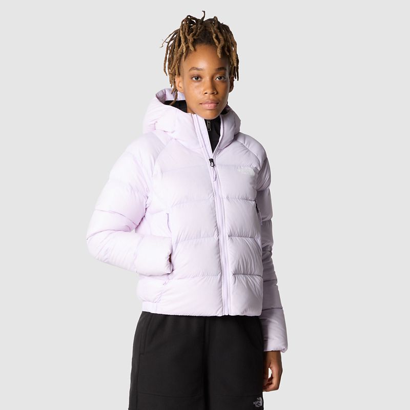 The North Face Women's Hyalite Down Hooded Jacket Icy Lilac