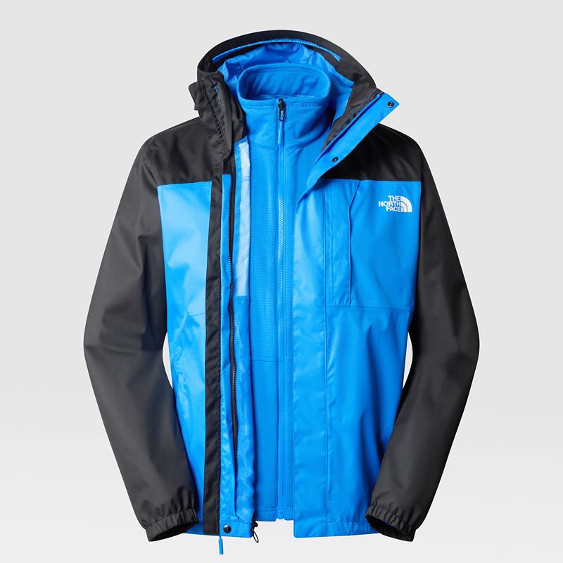 The North Face Quest Triclimate® Einzippbare Jacke Für Herren Optic Blue/tnf Black 