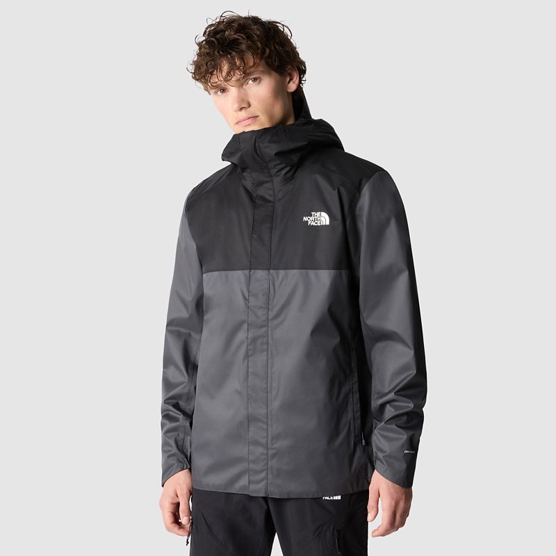 The North Face Men's Quest Zip-in Jacket Asphalt Grey-tnf Black