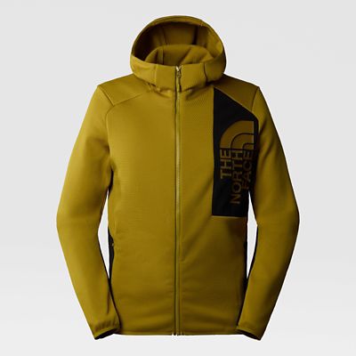 The North Face Merak Fleece-hoodie Für Herren Sulphur Moss-tnf Black Größe XL Herren