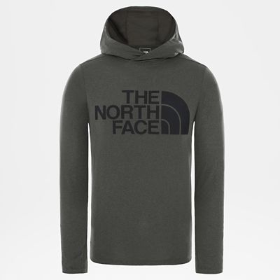 north face logo hoodie