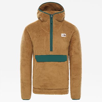 the north face campshire sherpa hoodie sweatshirt