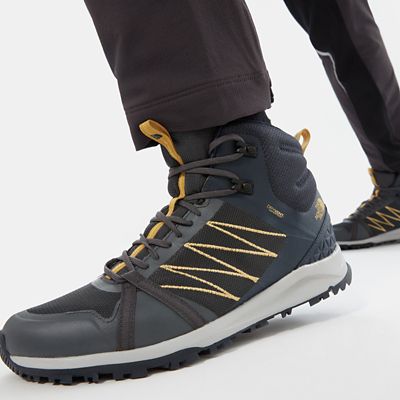 the north face men's litewave fastpack mid hiking boots