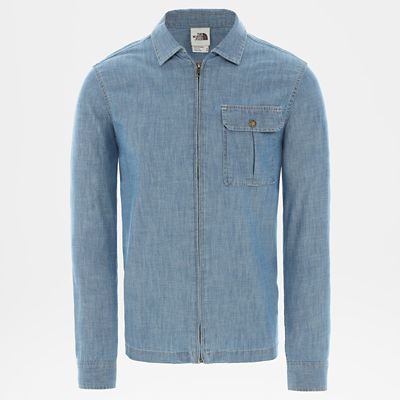 The North Face Men's Berkeley Chambray Long-Sleeve Shirt. 1