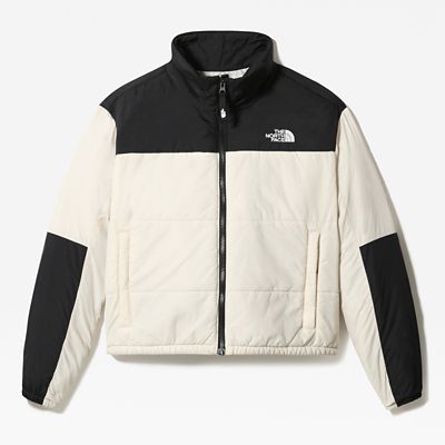 the north face white puffer jacket