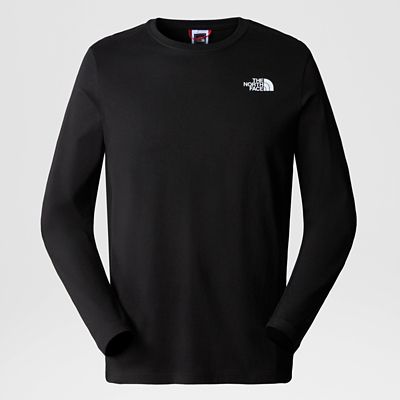 The North Face Redbox Langarm-shirt Für Herren Tnf Black Größe XL Herren