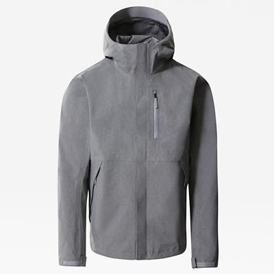 north face dryzzle jacket grey