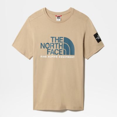 north face t shirt khaki