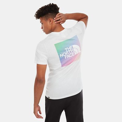 north face rainbow shirt