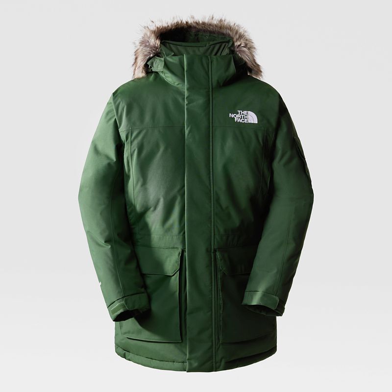 The North Face Men's Recycled Mcmurdo Jacket Pine Needle