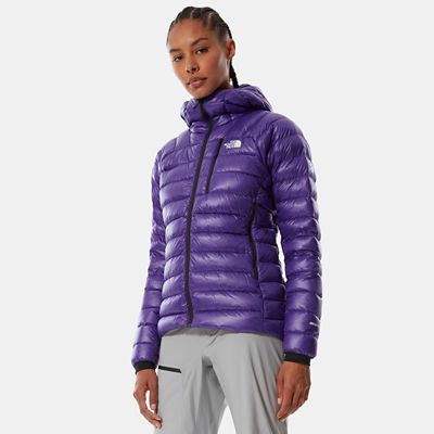 womens purple north face jacket
