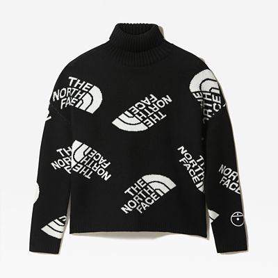 the north face black sweater