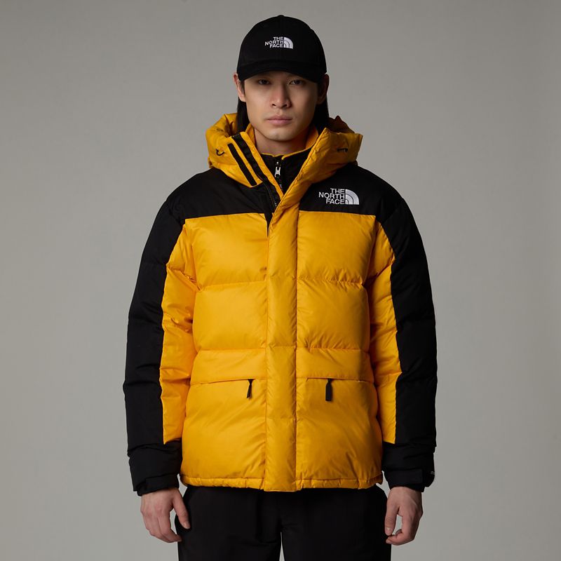 The North Face Men's Himalayan Down Parka Summit Gold-tnf Black