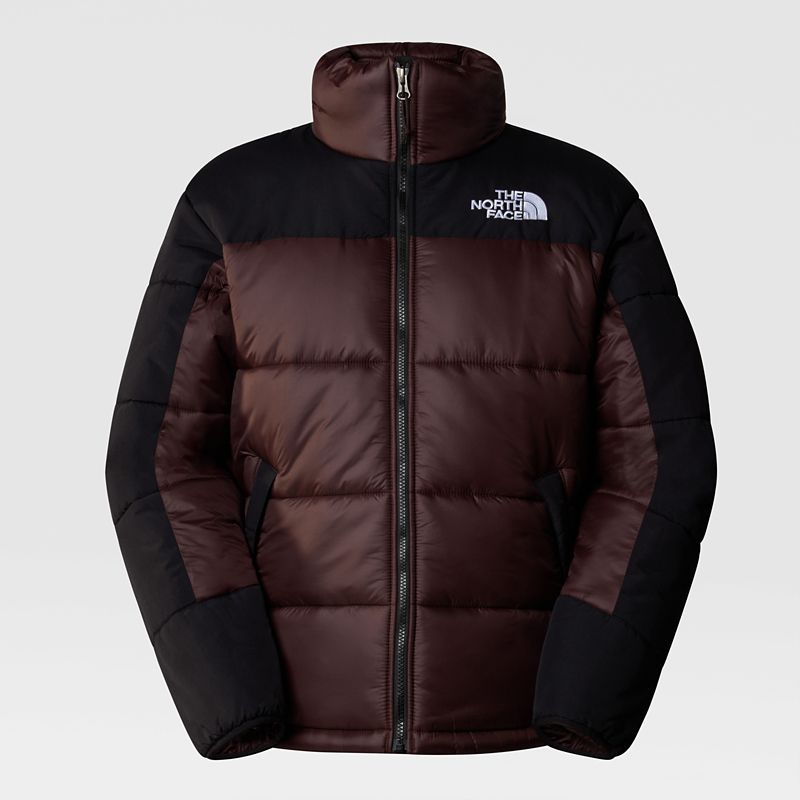 The North Face Men's Himalayan Insulated Jacket Coal Brown-tnf Black