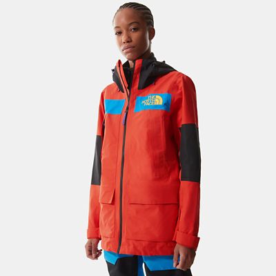 colourful north face jacket