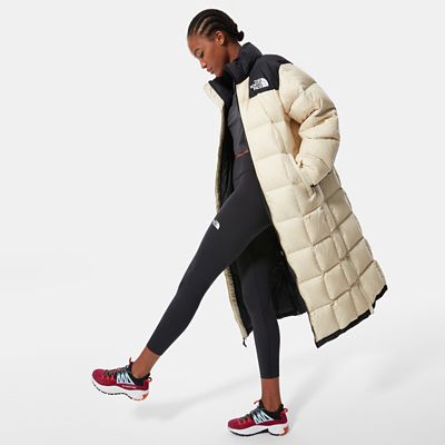 The North Face Lhotse Long Puffer Coat In White Lyst | lupon.gov.ph