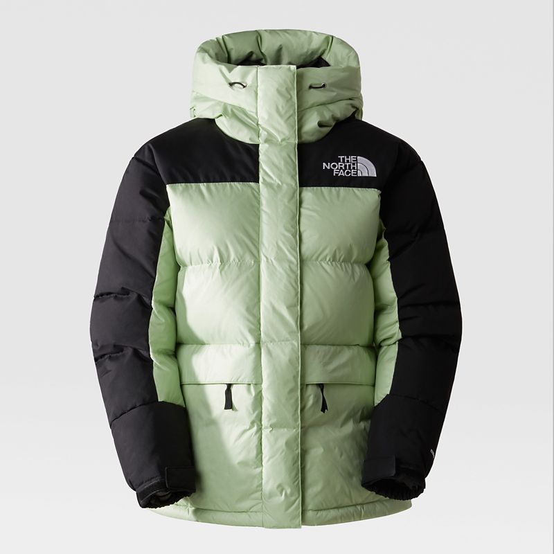 The North Face Women's Himalayan Down Parka Misty Sage-tnf Black