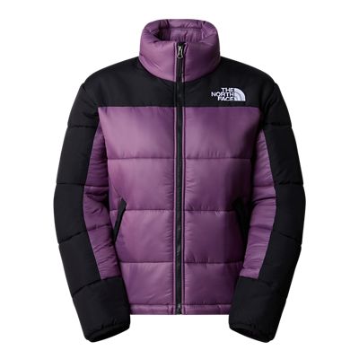 The North Face Himalayan insulated jacket in cream and black