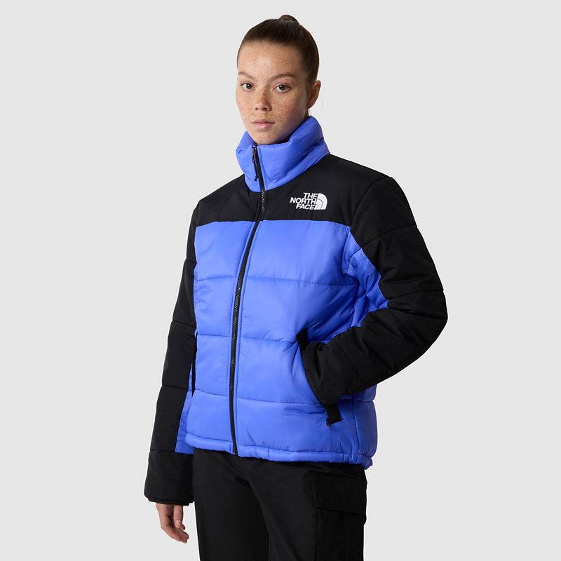The North Face Women's Himalayan Insulated Jacket Solar Blue-tnf Black