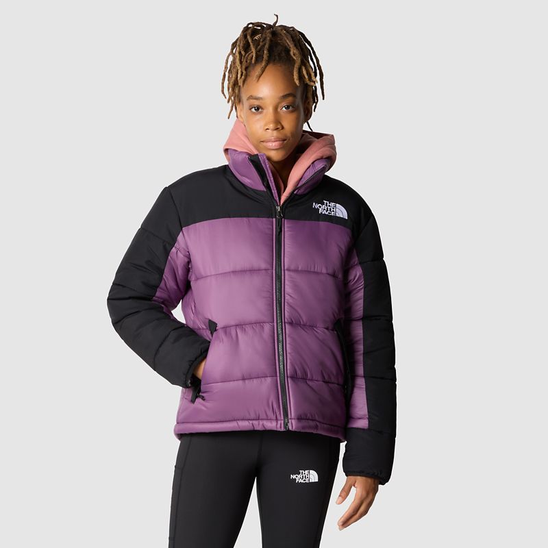 The North Face Women's Himalayan Insulated Jacket Black Currant Purple