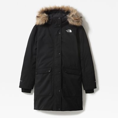 north face defdown parka gtx women's