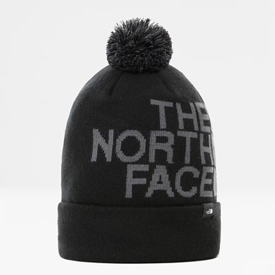 the north face bonnet ski tuke tnf black-vanadis grey taille taille unique