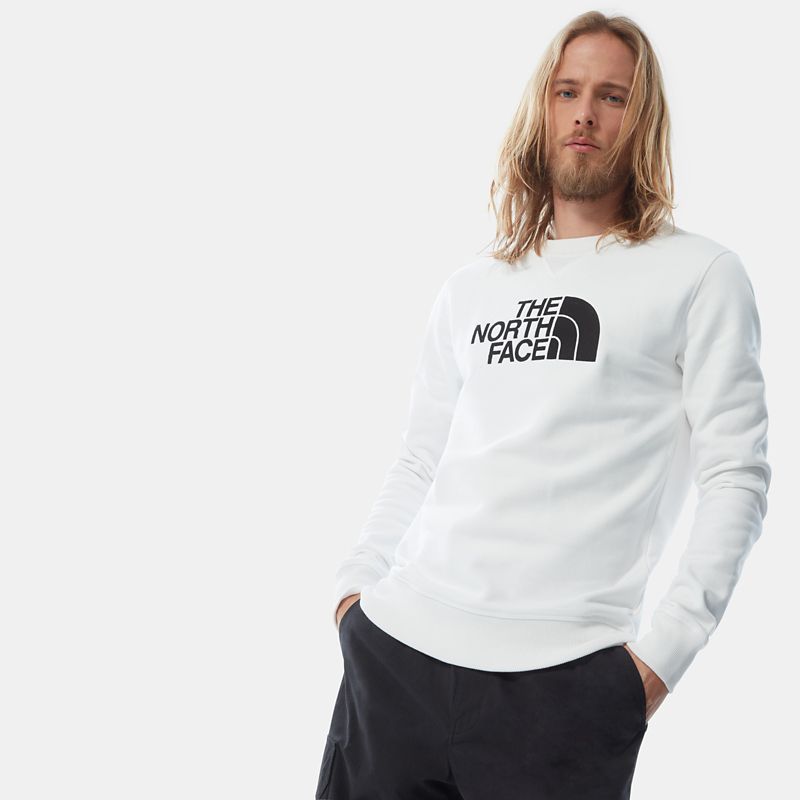 The North Face Drew Peak Sweater Für Herren Tnf White-tnf Black 