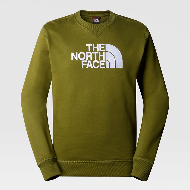 The North Face Drew Peak Sweater Für Herren Forest Olive 