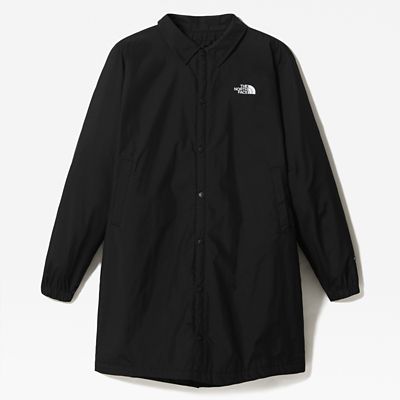 women's the north face long coaches jacket