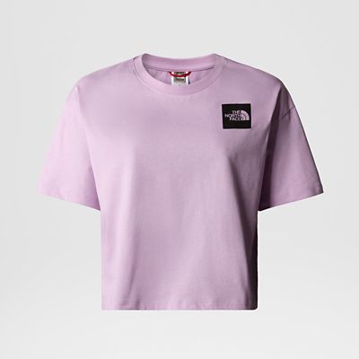 The North Face Women's Cropped Fine T-Shirt. 1