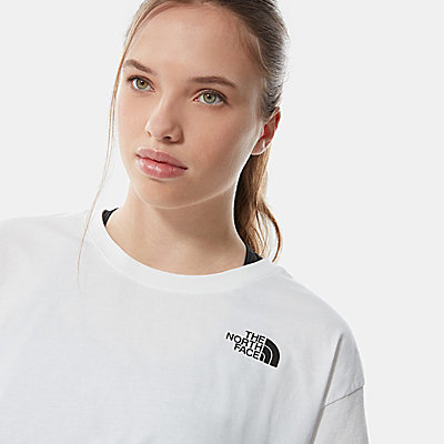 T-shirt corta in vita Simple Dome da donna 5