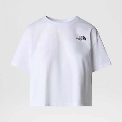The North Face Women&#39;s Cropped Simple Dome T-Shirt. 1