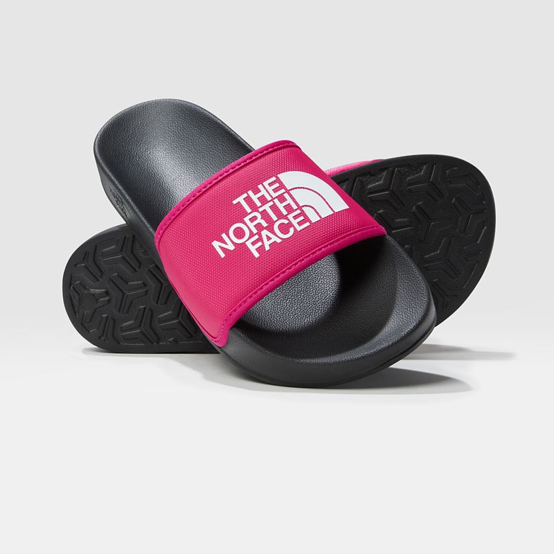 The North Face Women's Base Camp Slides Iii Pink Primrose/tnf White