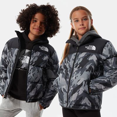 the north face puffer jacket camo