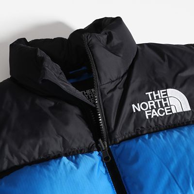 youth 1996 retro nuptse down jacket blue