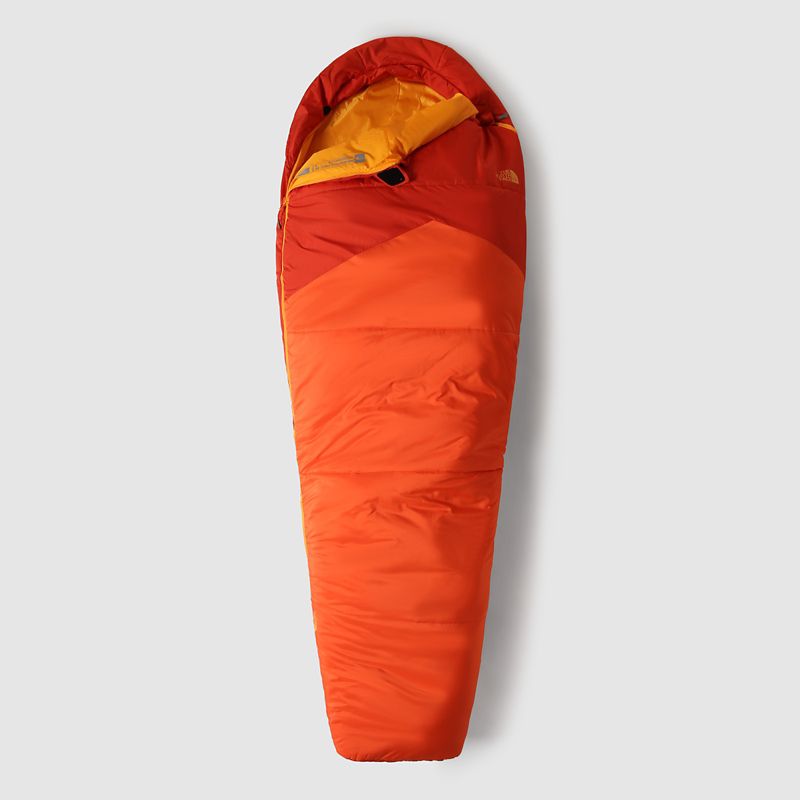The North Face Wasatch Pro 4°c Sleeping Bag Zion Orange-persian Orange- Regular Right