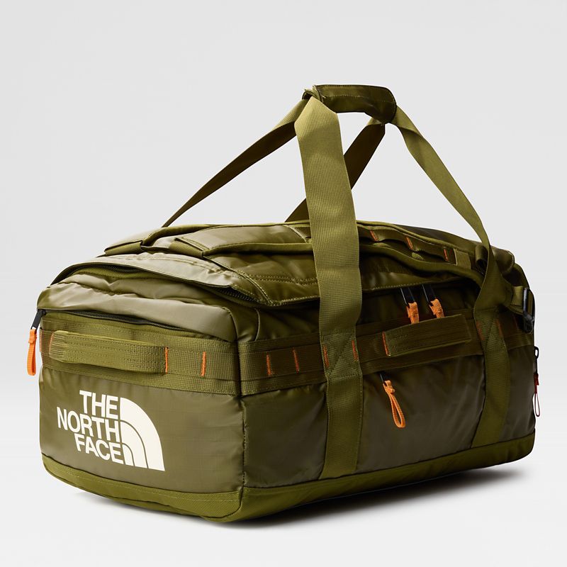 The North Face Base Camp Voyager Duffel 42l Forest Olive-desert Rust-white Dune One