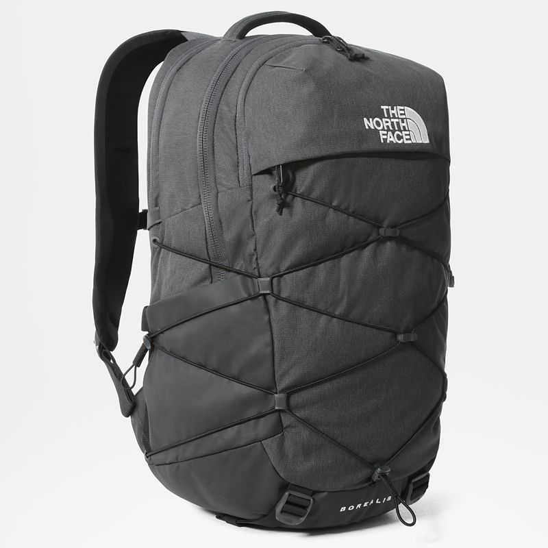 The North Face Borealis Backpack Asphalt Grey Light Heather\tnfblck One